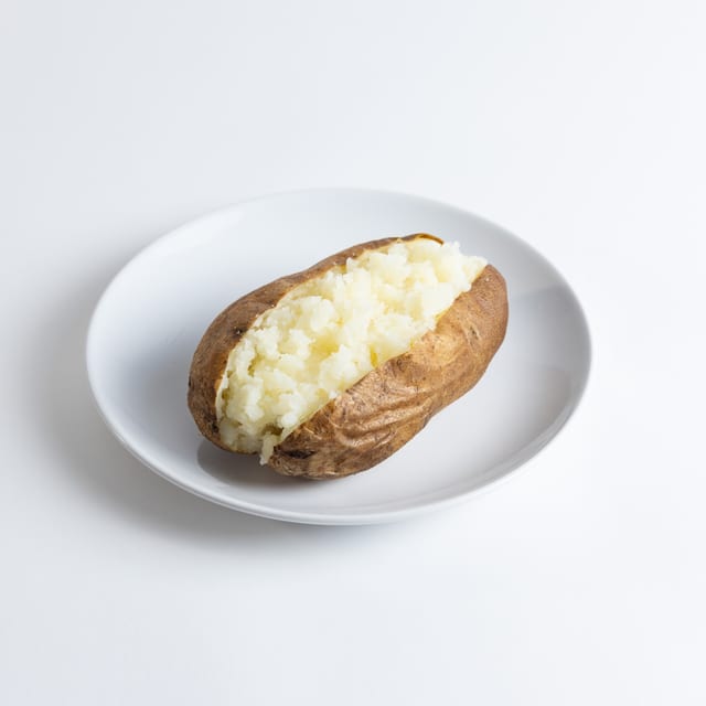 Plain Baked Potato.
